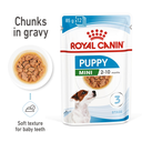 Size Health Nutrition Mini Puppy (Wet Food - Pouches) 12 x 85 g