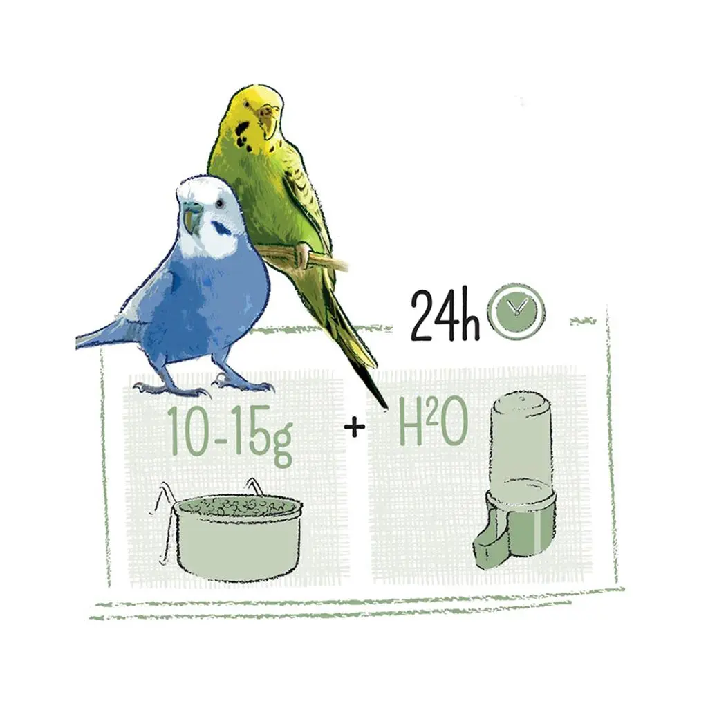 Witte Molen Puur Budgie[Weight - 750g]