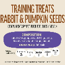 Dog Fest Training Treats Rabbit & Pumpkin Seeds 90g