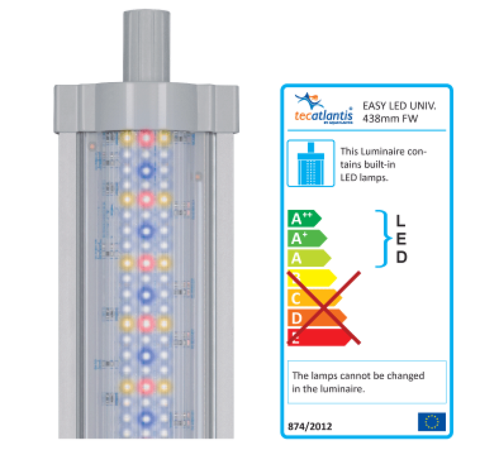 Easy Led Universal 2.0 438mm Freshwater