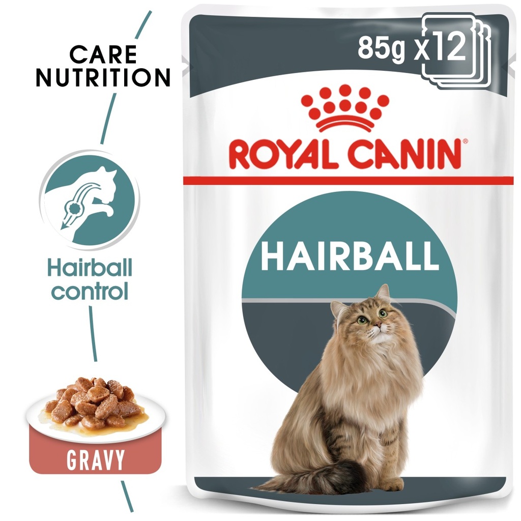 Feline Care Nutrition Hairball Gravy (WET
FOOD - Pouches)