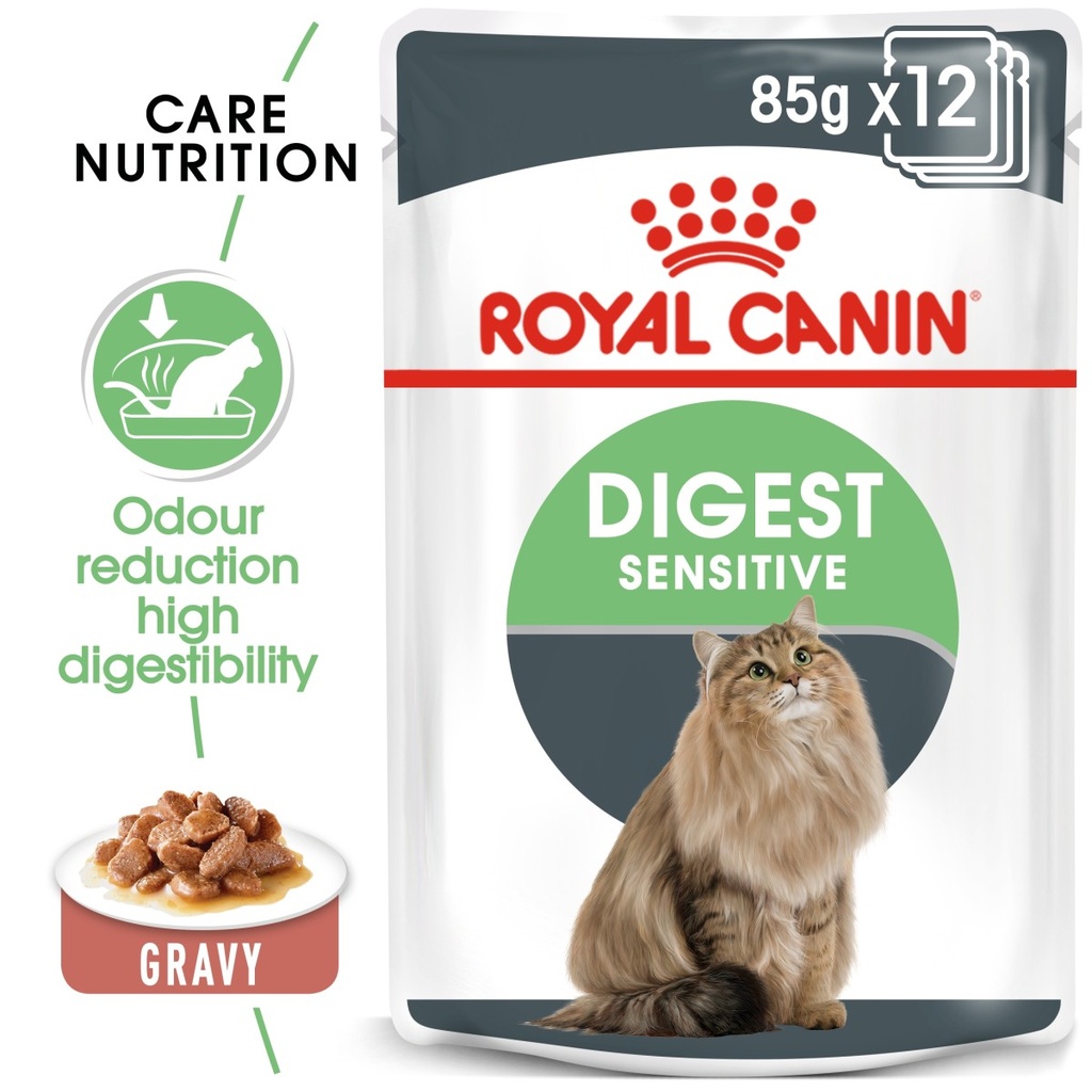 Feline Care Nutrition Digest Sensitive
Gravy (WET FOOD - Pouches)
