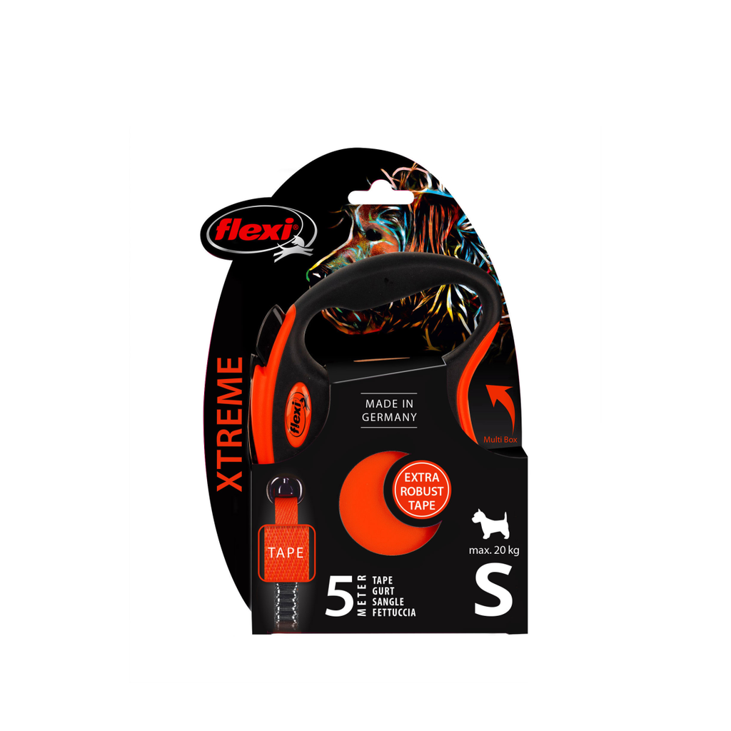 Xtreme T ape 5m, Black/Orange, Small