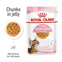 Feline Health Nutrition Kitten Sterilised Jelly (WET FOOD - Pouches)