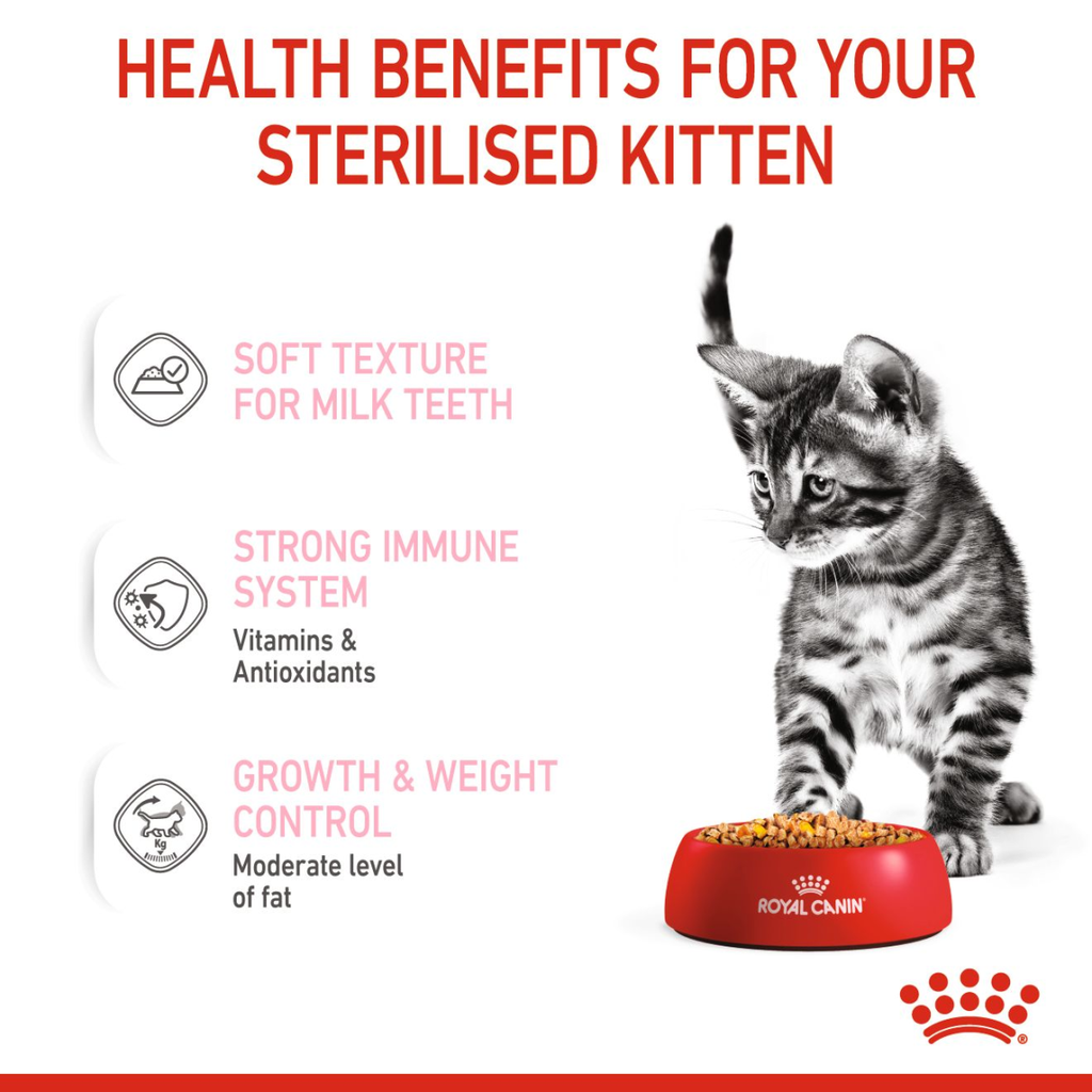 Feline Health Nutrition Kitten Sterilised Jelly (WET FOOD - Pouches)