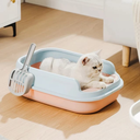 Saas Semi Closed Cat Litter Tray 50.5x15.5x17cm 1902