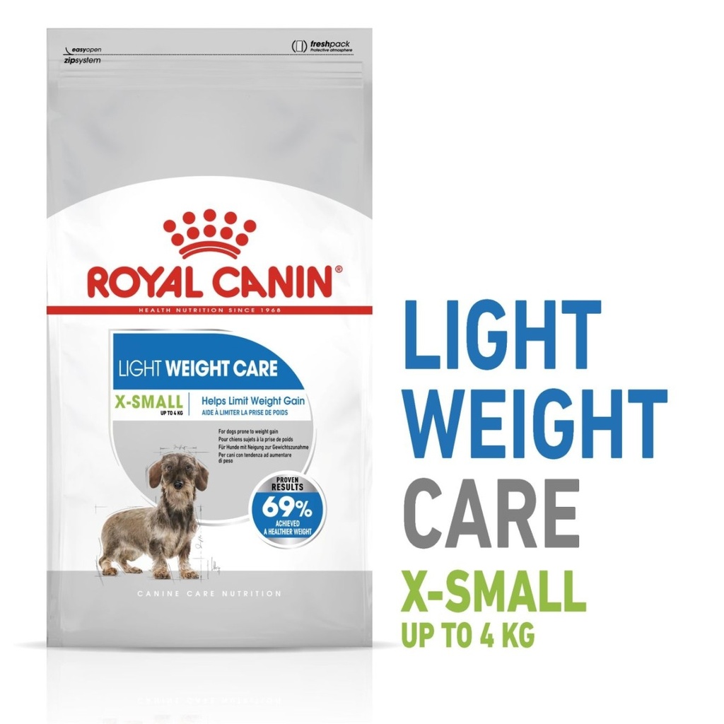 Canine Cear Nutrition XS Adult Light Weight Care 1.5 KG