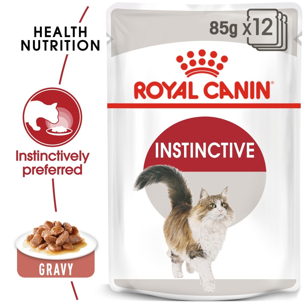 Feline Health Nutrition Instinctive Adult Cats Gravy (WET FOOD - Pouch)