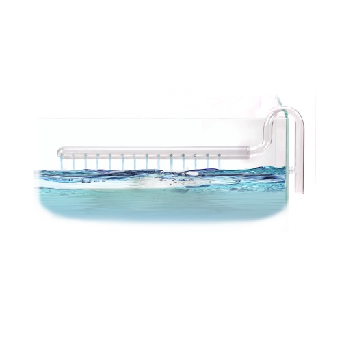 Glass Spray Bar Set - Glass Outlet Pipe & Spray Bar 12mm