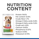 Hill's Science Plan Senior Vitality Small & Mini Mature Adult 7+ Dog Food with Chicken & Rice Dry - 1.5 kg