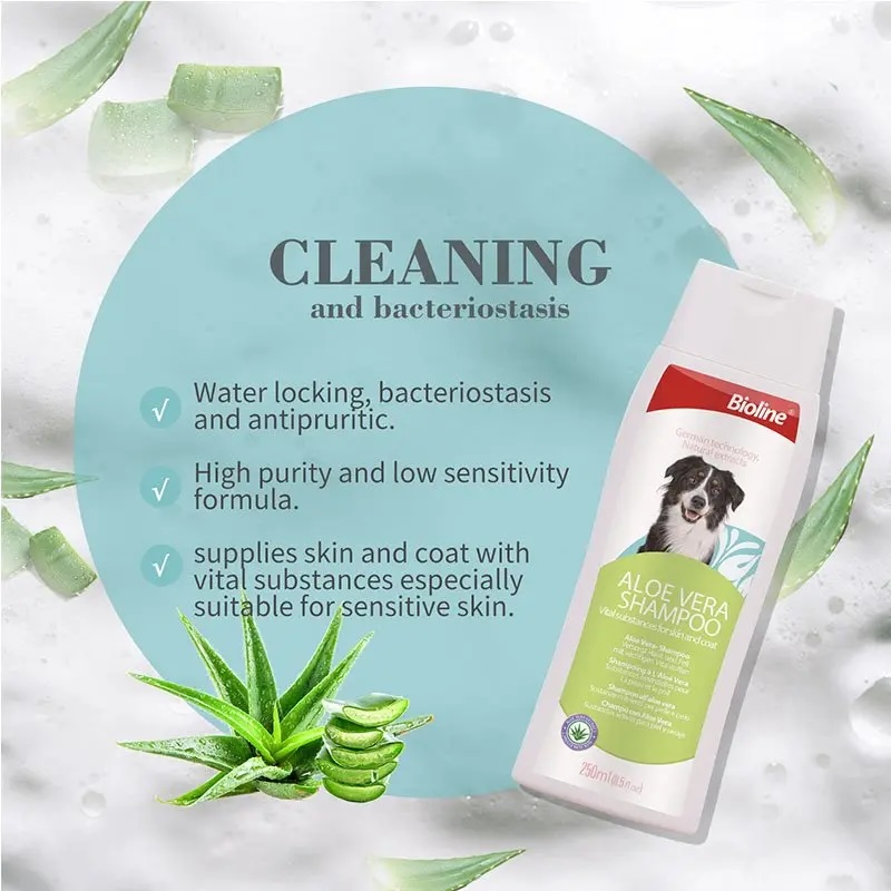 Bioline Aloe Vera Dog Shampoo