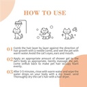 Bioline Multi Coloured Hair Shampoo For Cats - 200 ml
