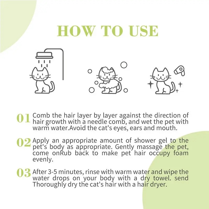 Bioline Insect Repellant Shampoo for Cats - 200 ml