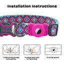 DOCO® AirTag D-ring Collar 2.0 x 34-51cm (M)