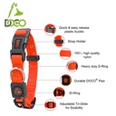 DOCO® Signature Nylon Collar-1.5 x 27-37cm (S)