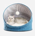 Saas Foldable Cat Bed 45 x 45 cm (Gray)