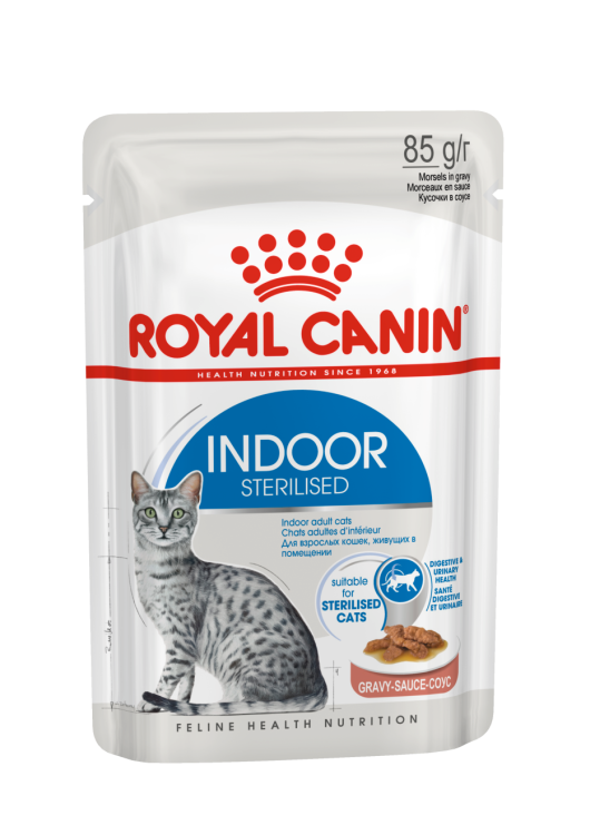 Feline Health Nutrition Indoor Sterilised Gravy (Wet Food - Pouches)