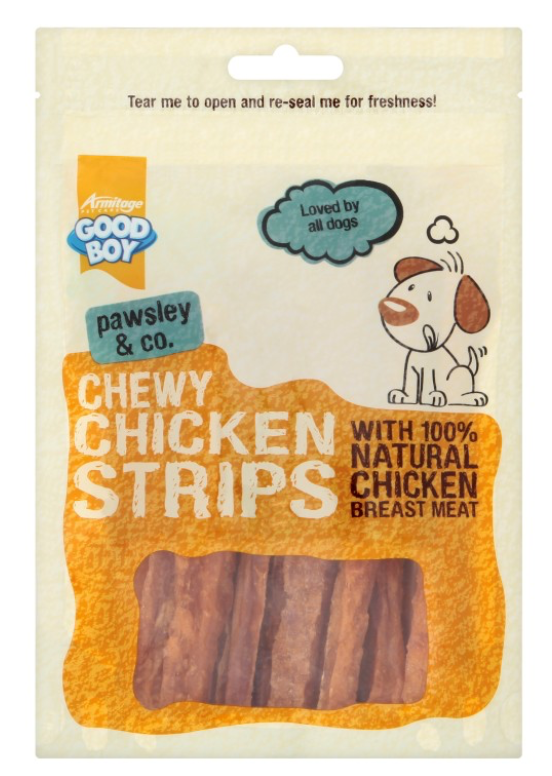 Chewy Chicken Strips