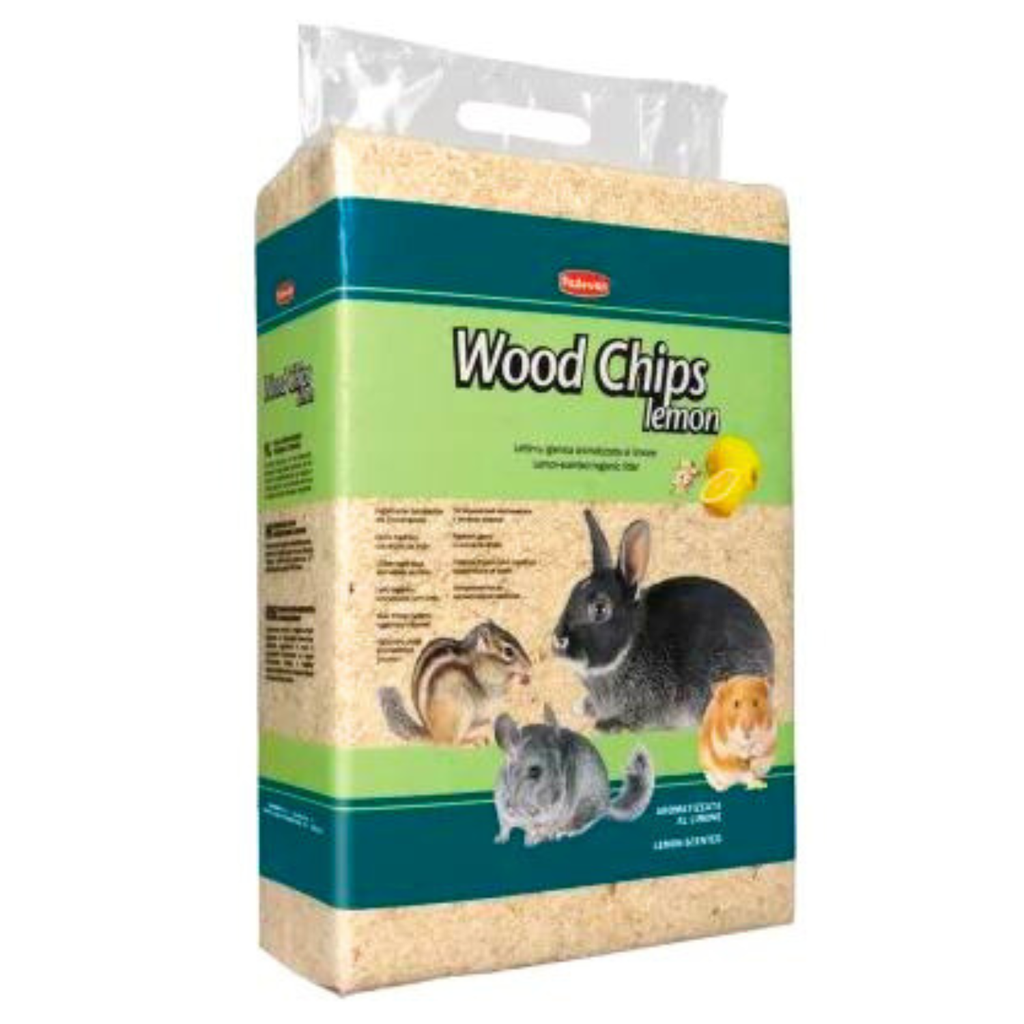 Padovan Wood Chips Lemon [Weight - 4 kg, Size - 56 L]