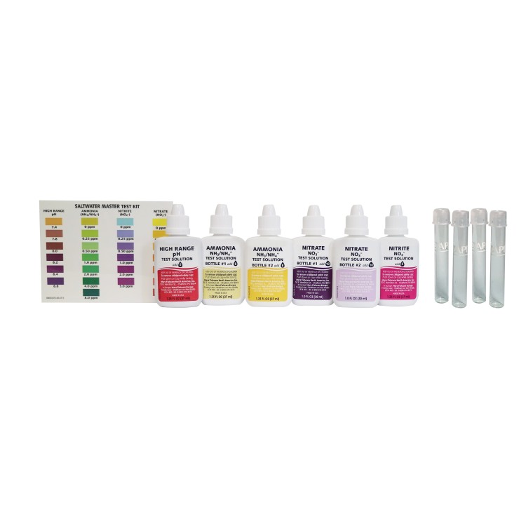 API Saltwater Aquarium Master Test Kit, 550 Count