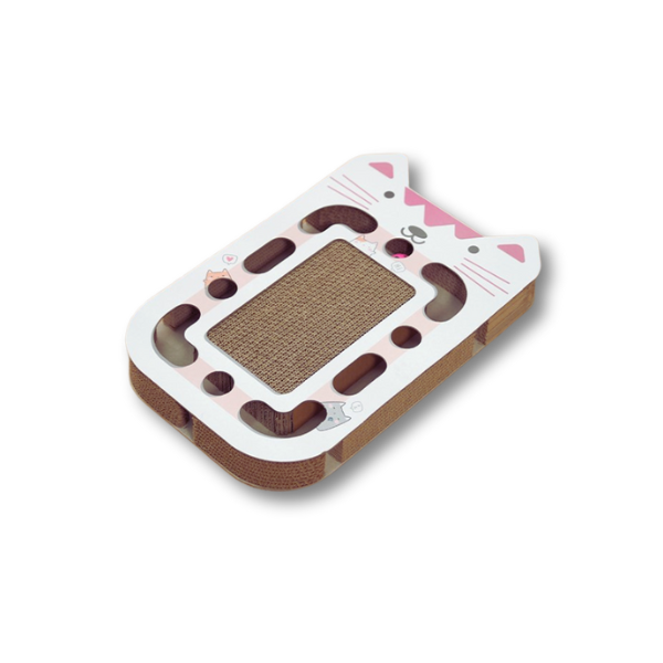 Cats Scratching Board Toy House CP + MDF