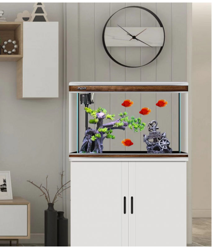 Karis Perfect Aquarium with Cabinet White 620x370x500mm