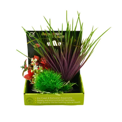 Yusee Aquarium Decoration - Artificial Plant - YS-40110 [Size - M]