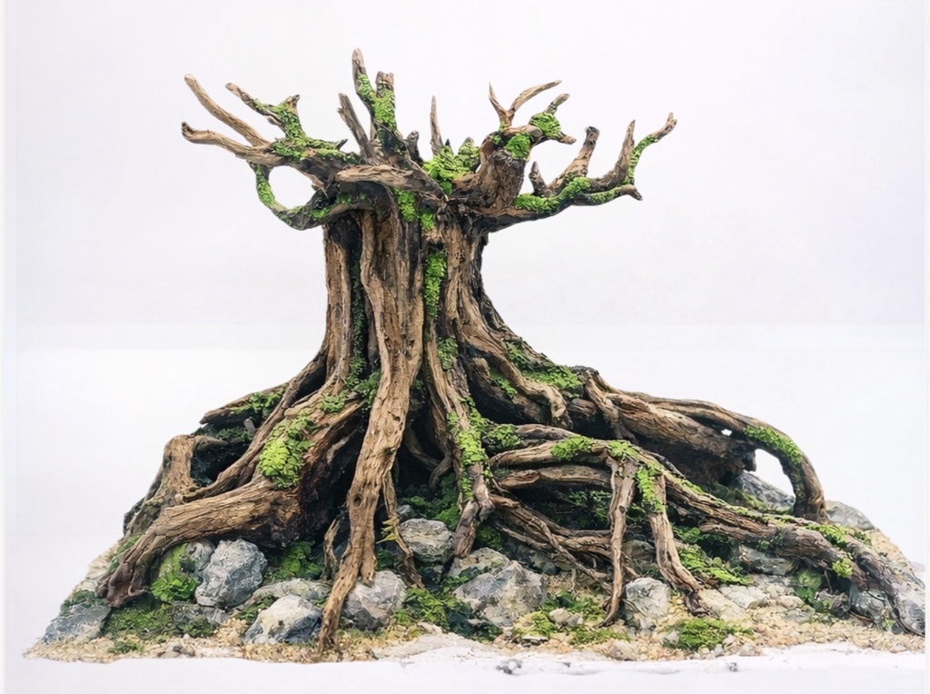 Ancient Tree Aquascape (Tank size: 50.33.35)
