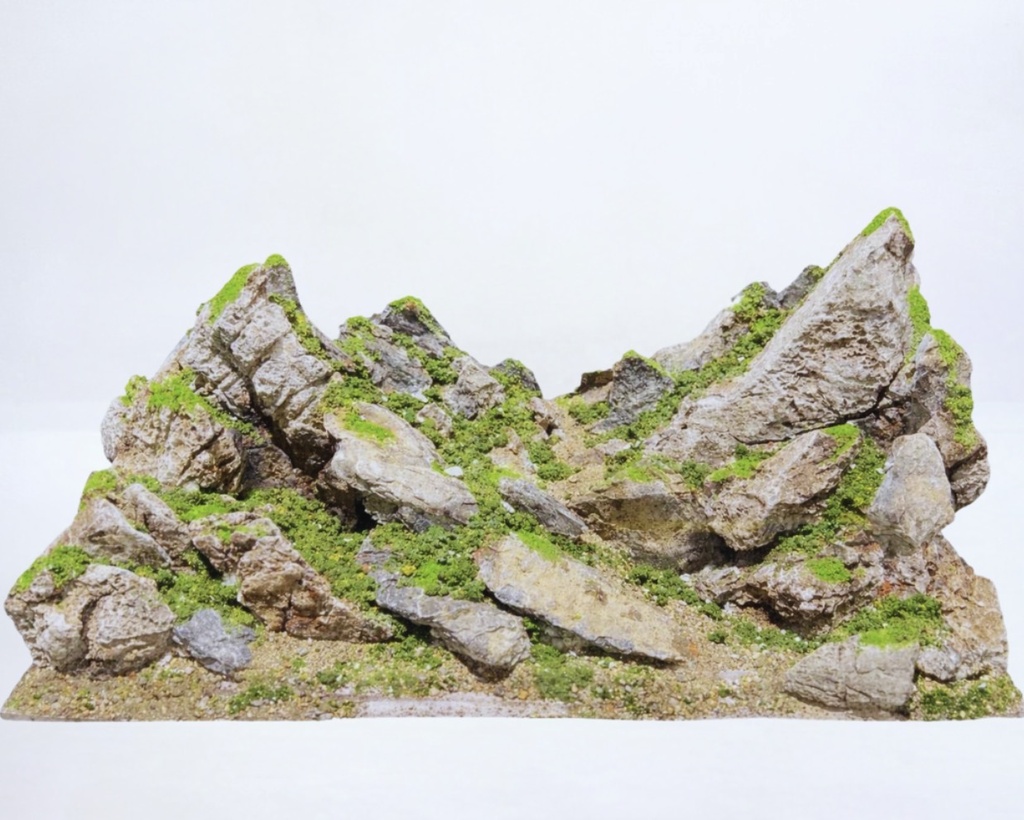 Natural Rock Formation Aquascape (Tank size: 60.30.35)