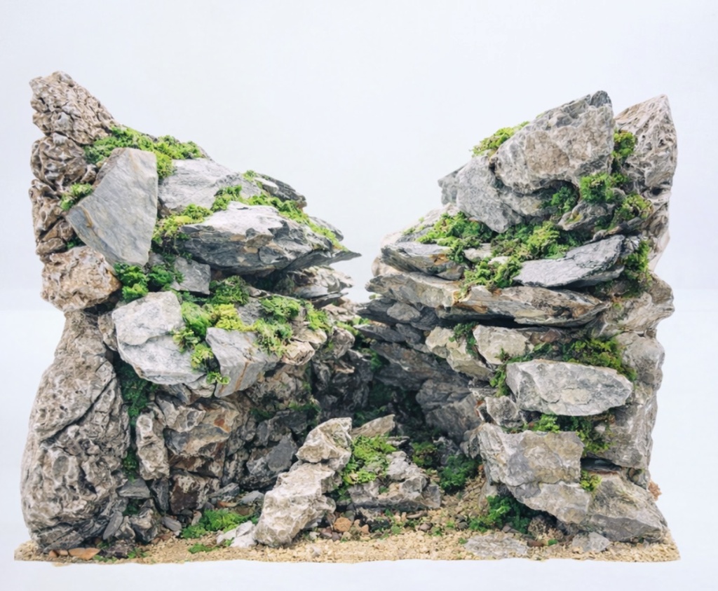Rocky Gorge Aquascape (Tank size: 40.23.25)