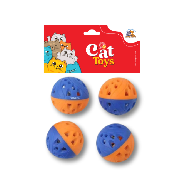 Saas Playing Bell Ball 4 pcs