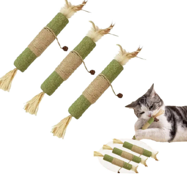 Pet Teething Stick Catnip Pet Chew Toy 4.00x16 cm