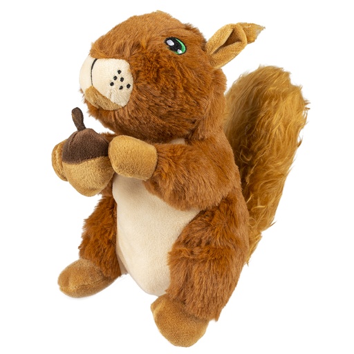 Duvo+ Plush Squirrel Cuddle Multicolour - Dog Toy 22x27x20 cm