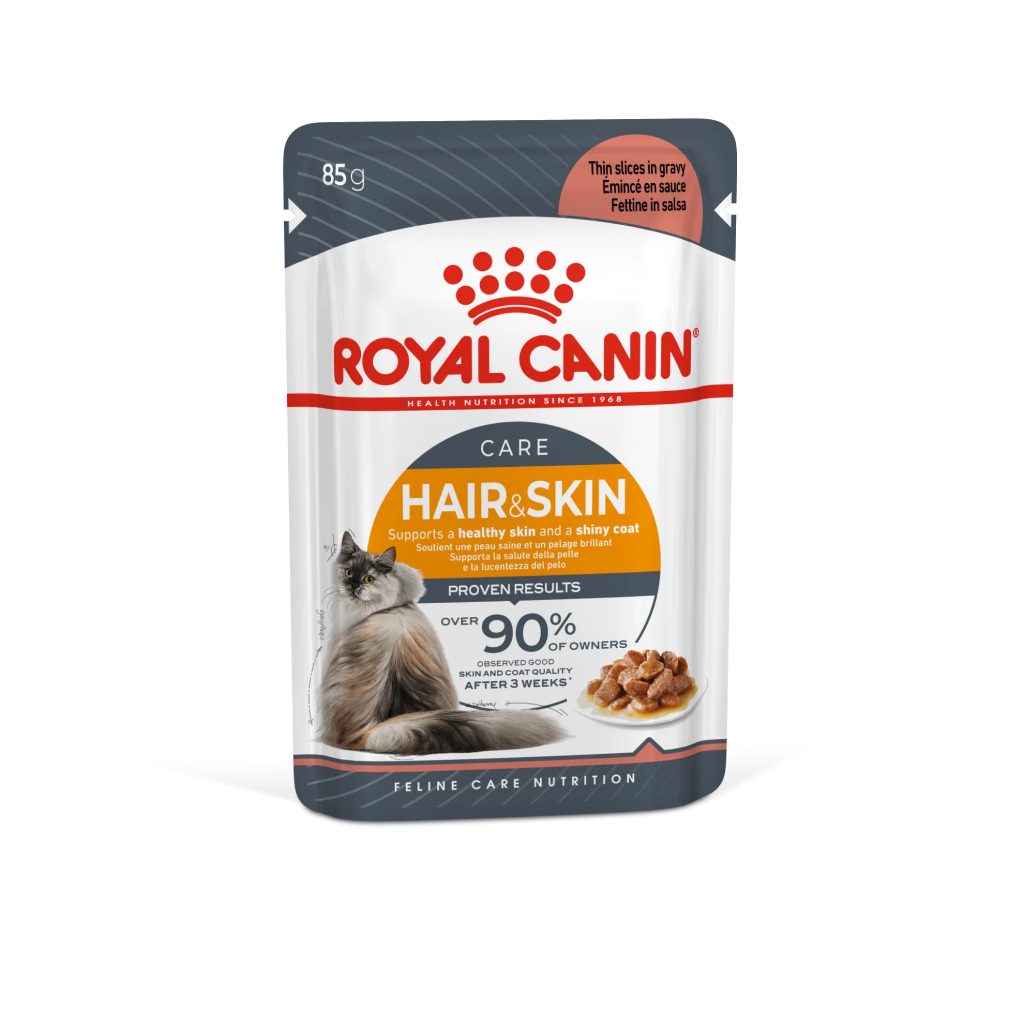 Feline Care Nutrition Hair & Skin Gravy (Wet Food - Pouches) 