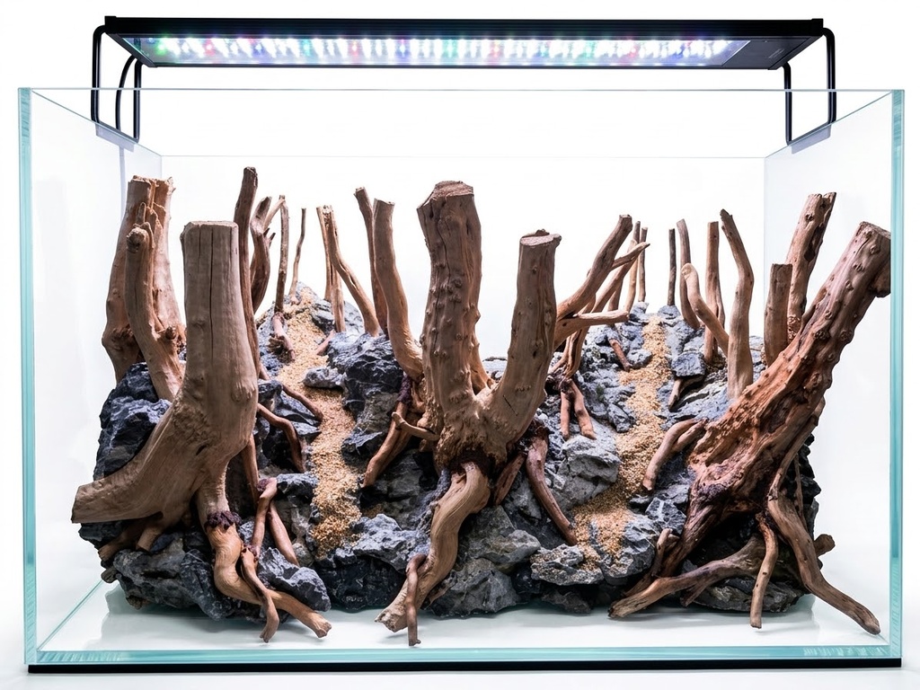 Whispering  Roots 60 x 30 x 35