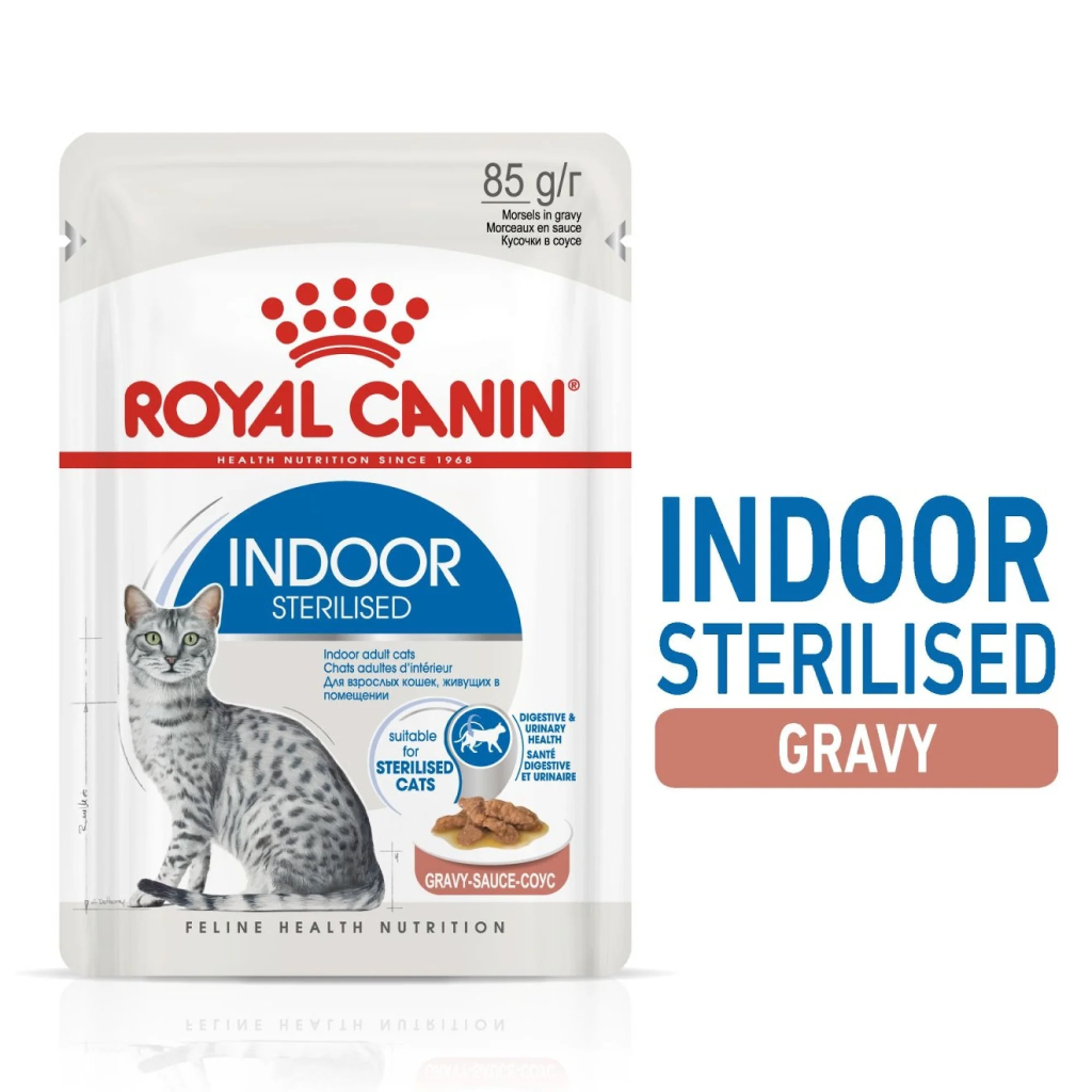 Feline Health Nutrition Indoor Gravy (Wet Food - Pouches)