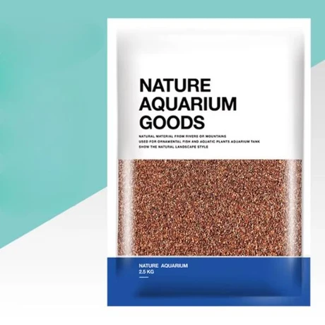 Natural Aquarium 2.5KG High Quality Red Sand for Freshwater