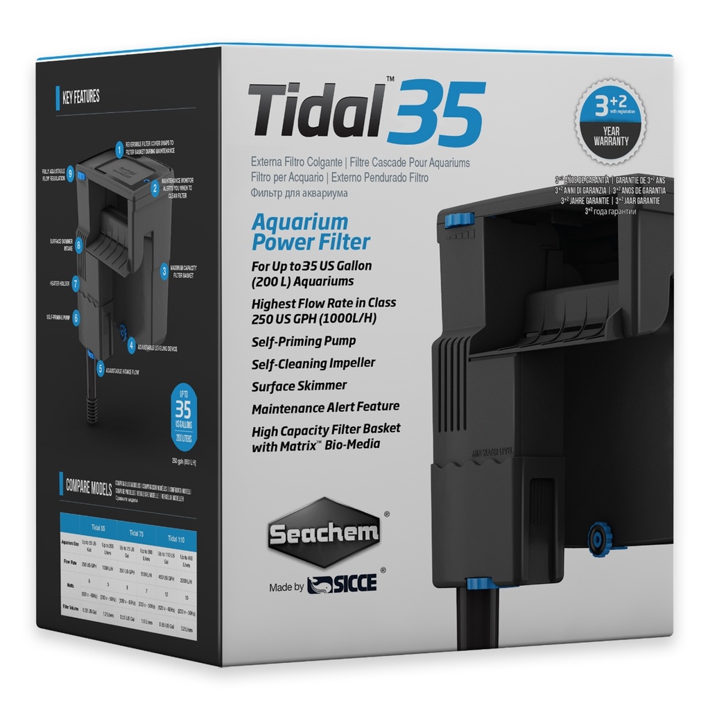 Tidal Hang On Filter 35