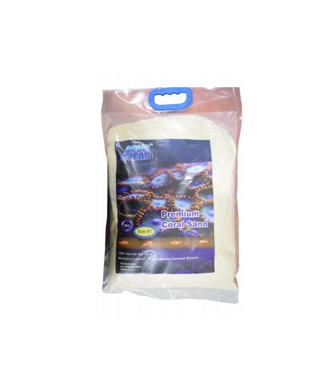Aqua Ocean Premium Coral Sand Size 0.3- 1mm 5kg