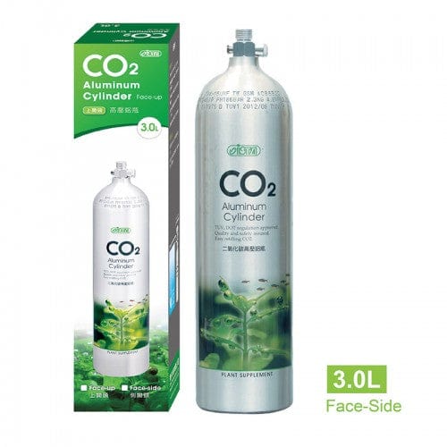 ISTA Aluminum CO2 Cylinder 3.0L (Face up)