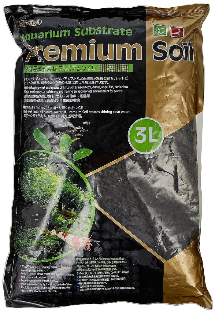 ISTA Aquarium Substrate Premium Soil  - 3L/ L Size
