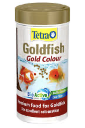 Tetra Goldfish Gold Colour 250Ml