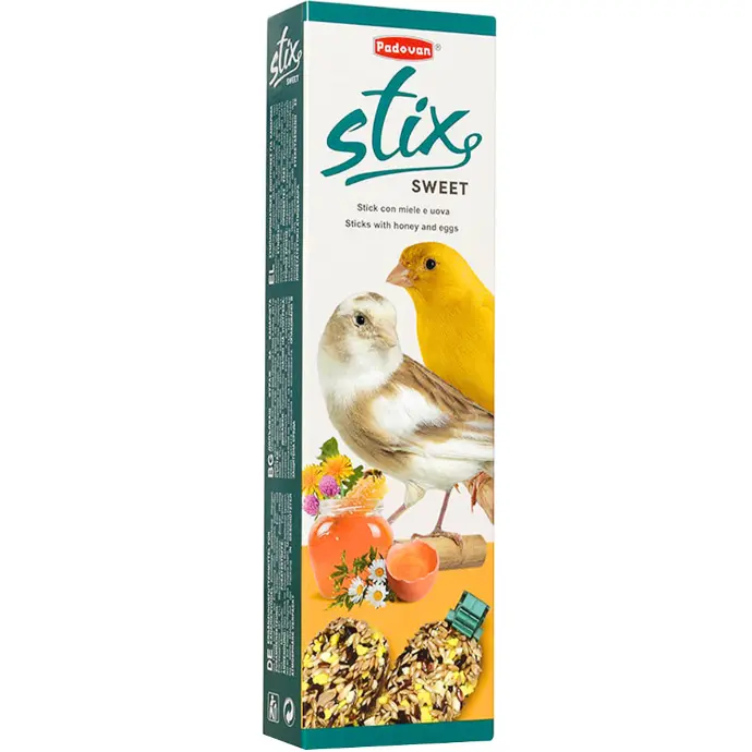 Padovan Stix Sweet Canarini - 80 g