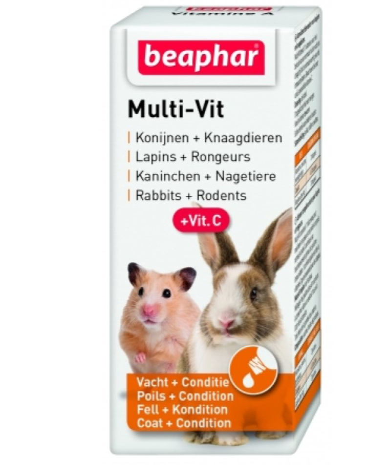 Multivitamin Liquid for Small Animals - 20 ml