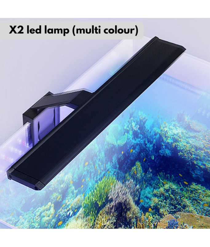 Roxin White Blue LED Clip Light 6.5W X2-300