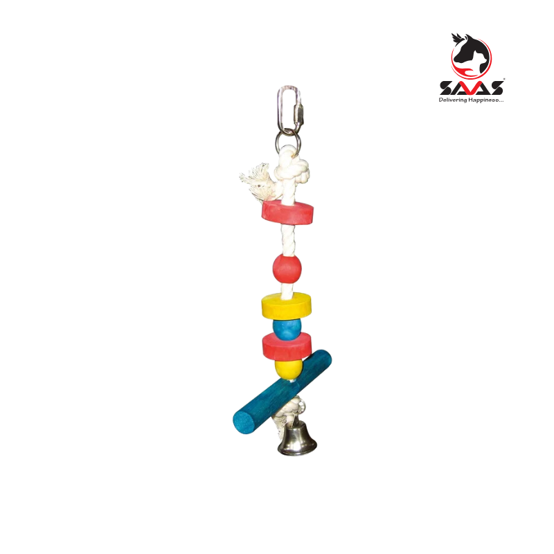 Saas Birds Natural Wooden Toy 30*11 cm