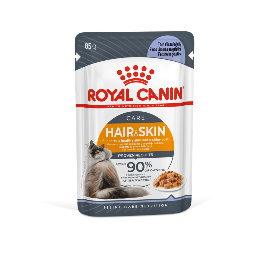 Feline Care Nutrition Hair & Skin Jelly (Wet food - Pouches)