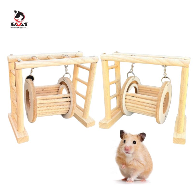 Saas Small Animal Rocking-Barrel Toy L 20*18cm