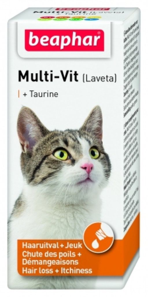 Multivitamin Liquid with Taurine for Cat - 50 ml