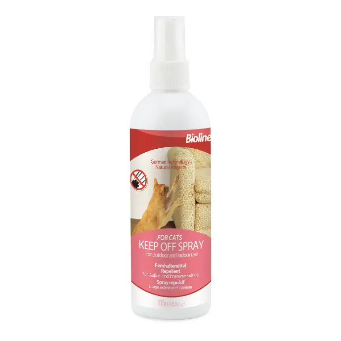 Bioline Keep Off Spray For Cats - 175ml/209g